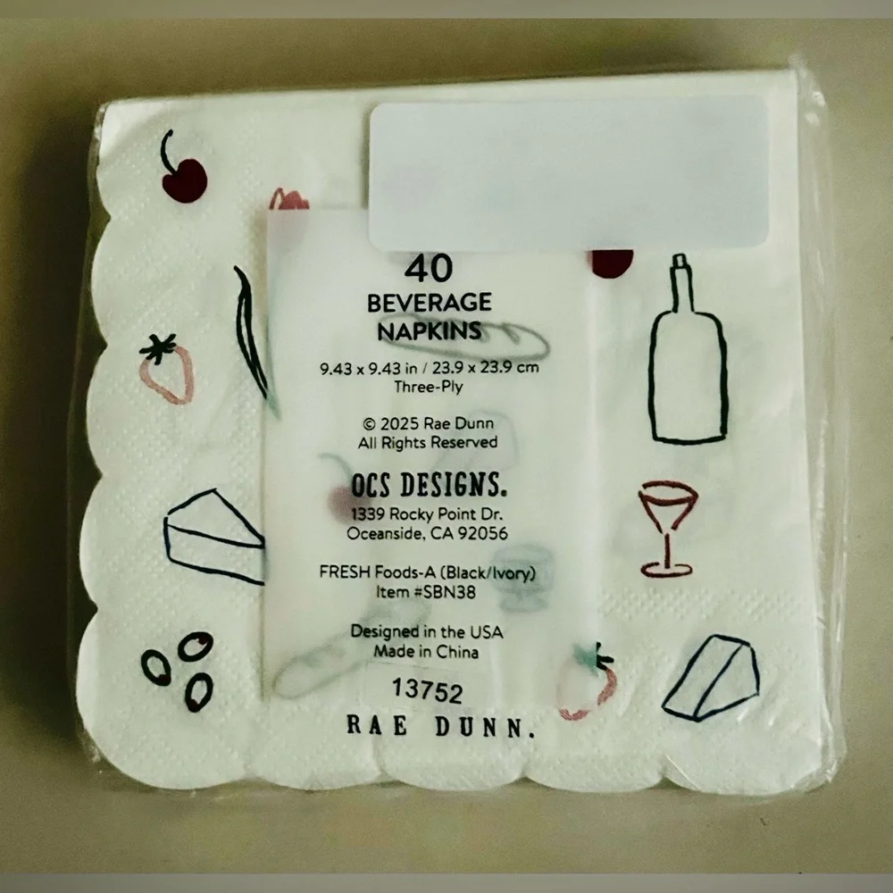 New Rae Dunn Dessert Plates 8